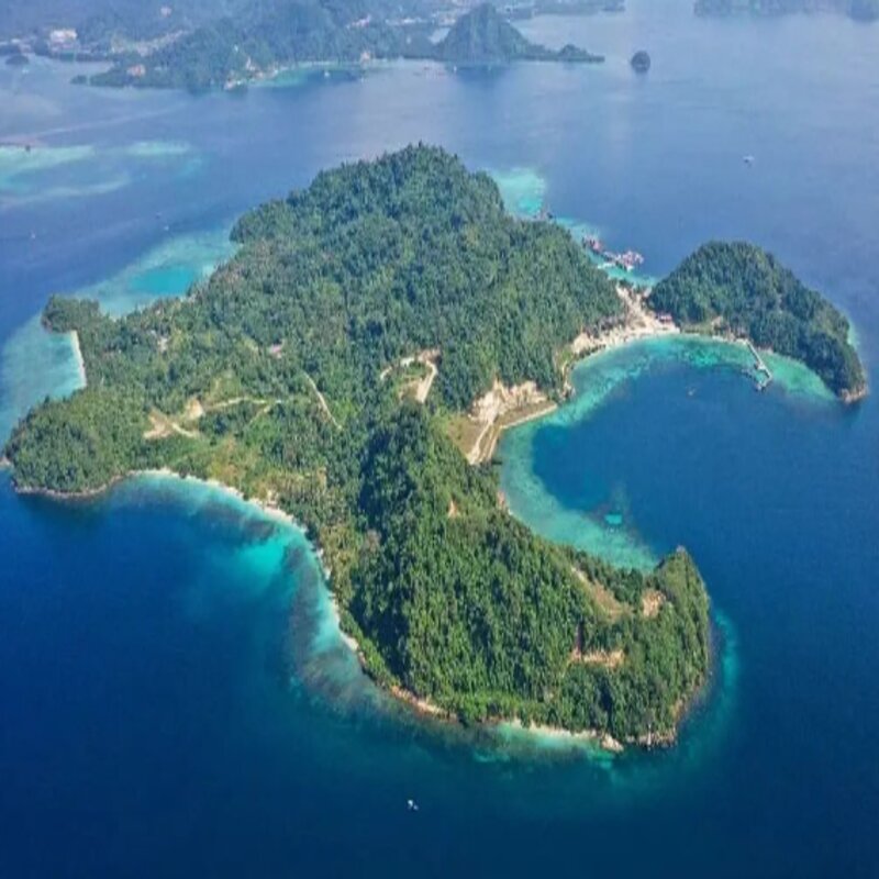 12 Potret Villa di Pulau Tegal Mas Lampung - Tempat Inspirasi